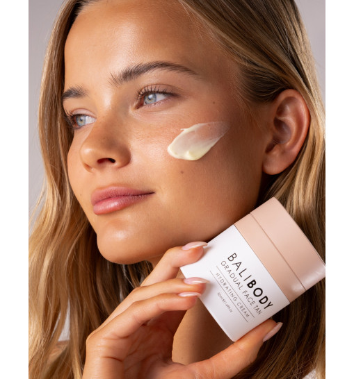 Bali Body Gradual Face Tan - Зволожуючий крем для обличчя з поступовим ефектом засмаги