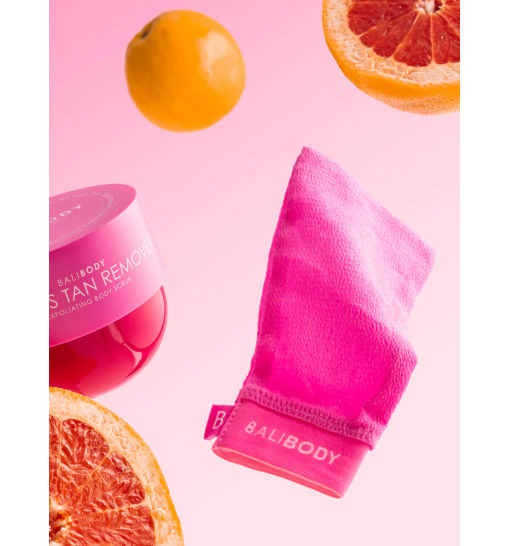 Bali Body Pink Exfoliating Mitt - Рожева відлущувальна рукавичка