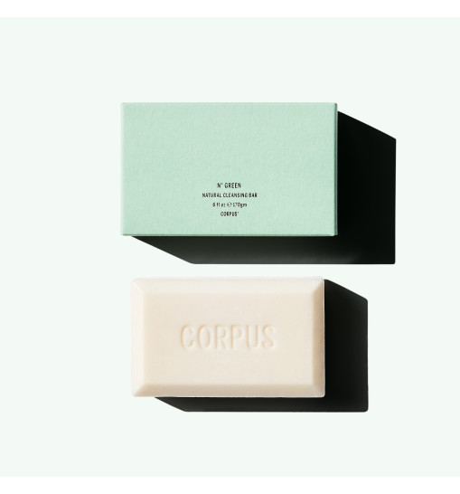 CORPUS Natural Cleansing Bar "№ Green" - Натуральне очищаюче мило для тіла "№ Green"