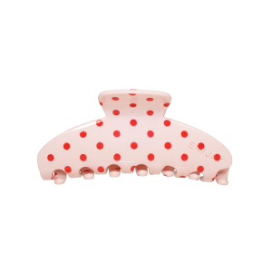 Emi Jay Big Effing Clip in Blush Polka Dot - Великий крабик для волосся "Blush Polka Dot"