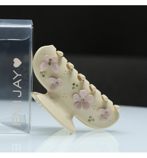 Emi Jay Sweetheart Clip in Pink Angel Food - Крабик для волосся "Pink Angel Food"