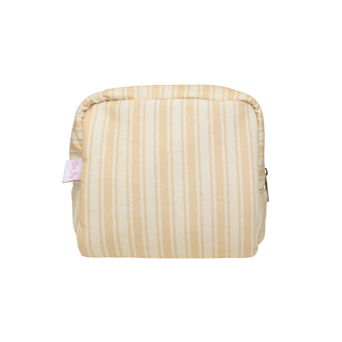 Emi Jay Linen Pouch in Out of Office - Лляна косметичка "Out of Office"