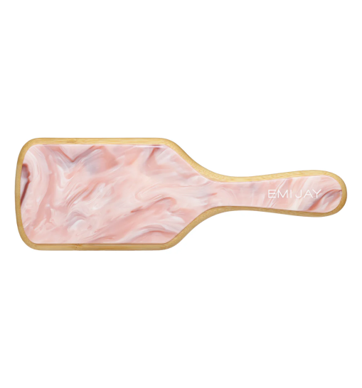 Emi Jay Bamboo Paddle Brush in Pink Chantilly – Бамбукова щітка для волосся «Pink Chantilly»
