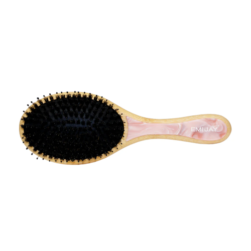 Emi Jay Flat Brush in Pink Chantilly – Овальна щітка для волосся «Pink Chantilly»