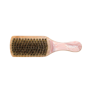 Emi Jay Mini Boar Bristle Brush in Pink Chantilly – Міні щітка для волосся «Pink Chantilly»