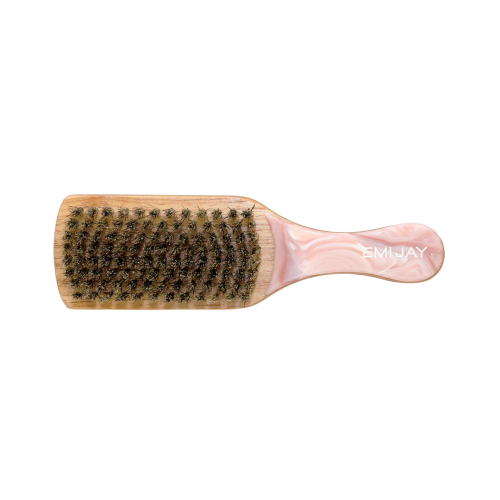 Emi Jay Mini Boar Bristle Brush in Pink Chantilly – Міні щітка для волосся «Pink Chantilly»