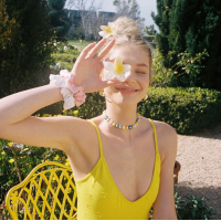 Emi Jay Super Bloom Clip in Coconut - Заколка для волосся "Coconut"