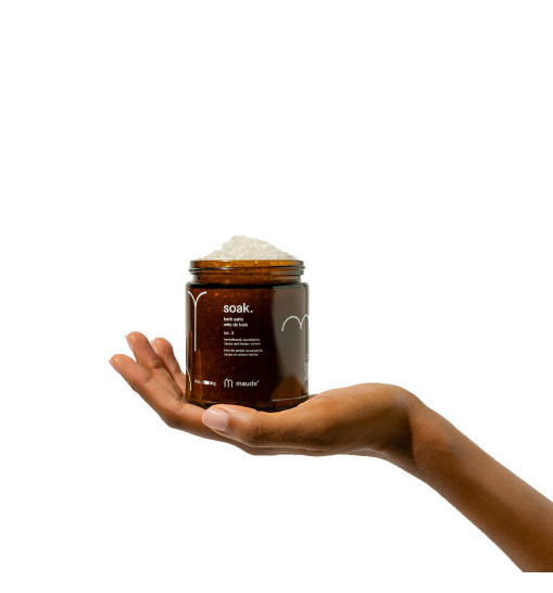 Maude Soak no.3 eucalyptus and sandalwood - Мінеральна сіль для ванни - аромат №3 евкаліпт та сандалове дерево