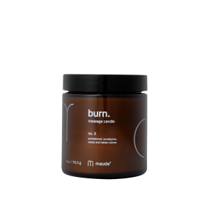 Maude Burn no.3 eucalyptus and sandalwood - Свічка для масажу - аромат №3 евкаліпт та сандалове дерево