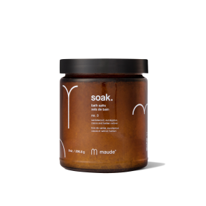 Maude Soak no.3 eucalyptus and sandalwood - Мінеральна сіль для ванни - аромат №3 евкаліпт та сандалове дерево