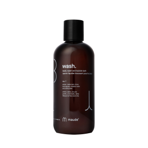 Maude Wash no.1 amber, cedar leaf & lemongrass - Гель для душу та піна для ванни - аромат №1 амбра, кедр та лемонграс