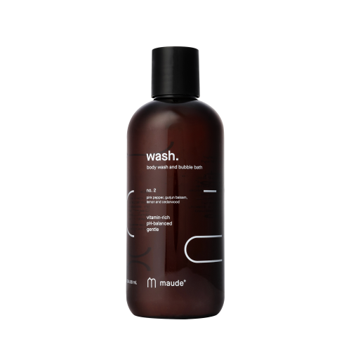 Maude Wash no.2 pink pepper & gurjun balsam - Гель для душу та піна для ванни - аромат №2 рожевий перець та бальзам гурджун