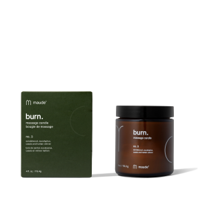 Maude Burn no.3 eucalyptus and sandalwood - Свічка для масажу - аромат №3 евкаліпт та сандалове дерево