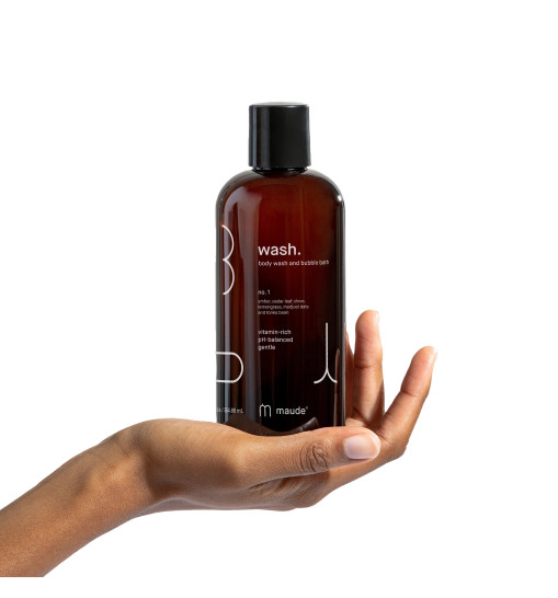 Maude Wash no.3 eucalyptus and sandalwood - Гель для душу та піна для ванни - аромат №3 евкаліпт та сандалове дерево
