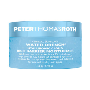 Peter Thomas Roth Water Drench® Hyaluronic Cloud Rich Barrier Moisturizer - Збагачений зволожуючий крем для обличчя для відновлення бар'єру шкіри