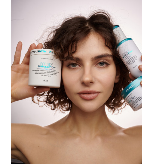 Peter Thomas Roth Peptide Skinjection Exfoliating Peel Pads - Ексфоліативні пілінг-пади для оновлення шкіри та боротьби зі зморшками