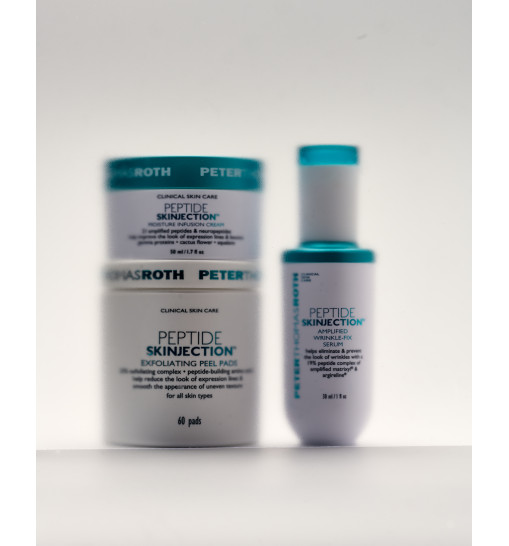 Peter Thomas Roth Peptide Skinjection Exfoliating Peel Pads - Ексфоліативні пілінг-пади для оновлення шкіри та боротьби зі зморшками