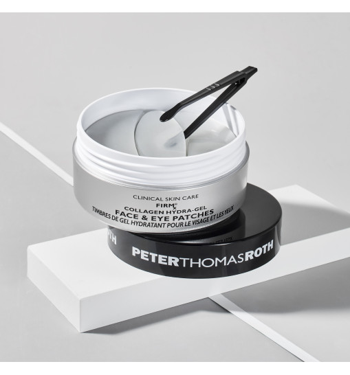 Peter Thomas Roth FIRMx Collagen Hydra-Gel Eye & Face Patches - Гідрогелеві патчі для обличчя та шкіри навколо очей з колагеном