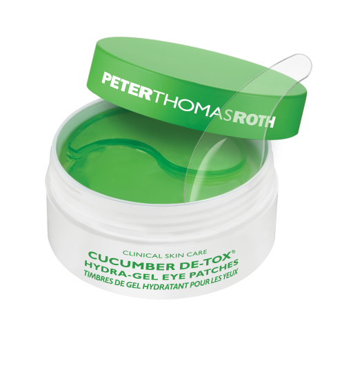 Peter Thomas Roth Cucumber De-Tox Hydra-Gel Eye Patches - Охолоджуючі гідрогелеві патчі для шкіри навколо очей з екстрактом огірка