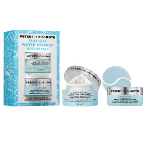 Peter Thomas Roth Full Size Water Drench Essentials Moisturizer & Eye Patches Gift Set - Повнорозмірний набір із зволожувальним кремом та патчами для зони навколо очей